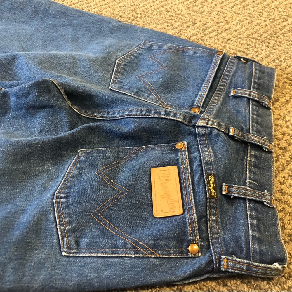 Wrangler Jeans  Hi Waist Slim Cowboy Cut VINTAGE 29x30 - Picture 9 of 11